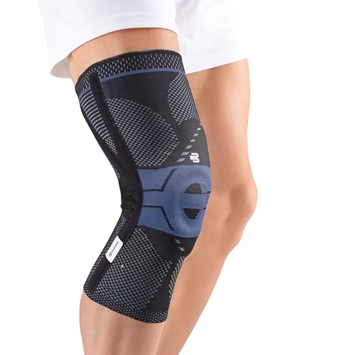 Bauerfeind - GenuTrain P3 - Patella Knee Support - for Misalignment of The Kneecap - Left Knee - Size 5 - Color Black
