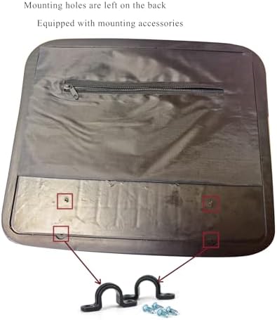 YZRYXHWL Rollator Seat Cushion, 14.1 "x12.2 Replacement, Ergonomic Seat is More Comfortable (1Ea Black) (PU Cushion)