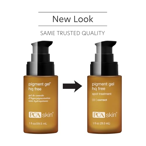 PCA SKIN Hydroquinone-Free Pigment Gel Dark Spot Corrector, Dark Spot Serum for Brightening Dark Spots and Hyperpigmentation, Helps Even Skin Tone and Promote a Clear Complexion, 1.0 oz Pump