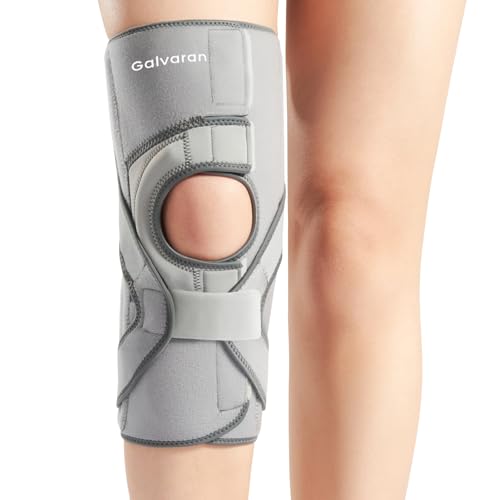 Galvaran Knee Brace for ACL MCL Meniscus Tear,Adjustable Knee Support for Maximum Knee Pain,Side Stabilizers for Injury or Surgery Recovery - Men and Women