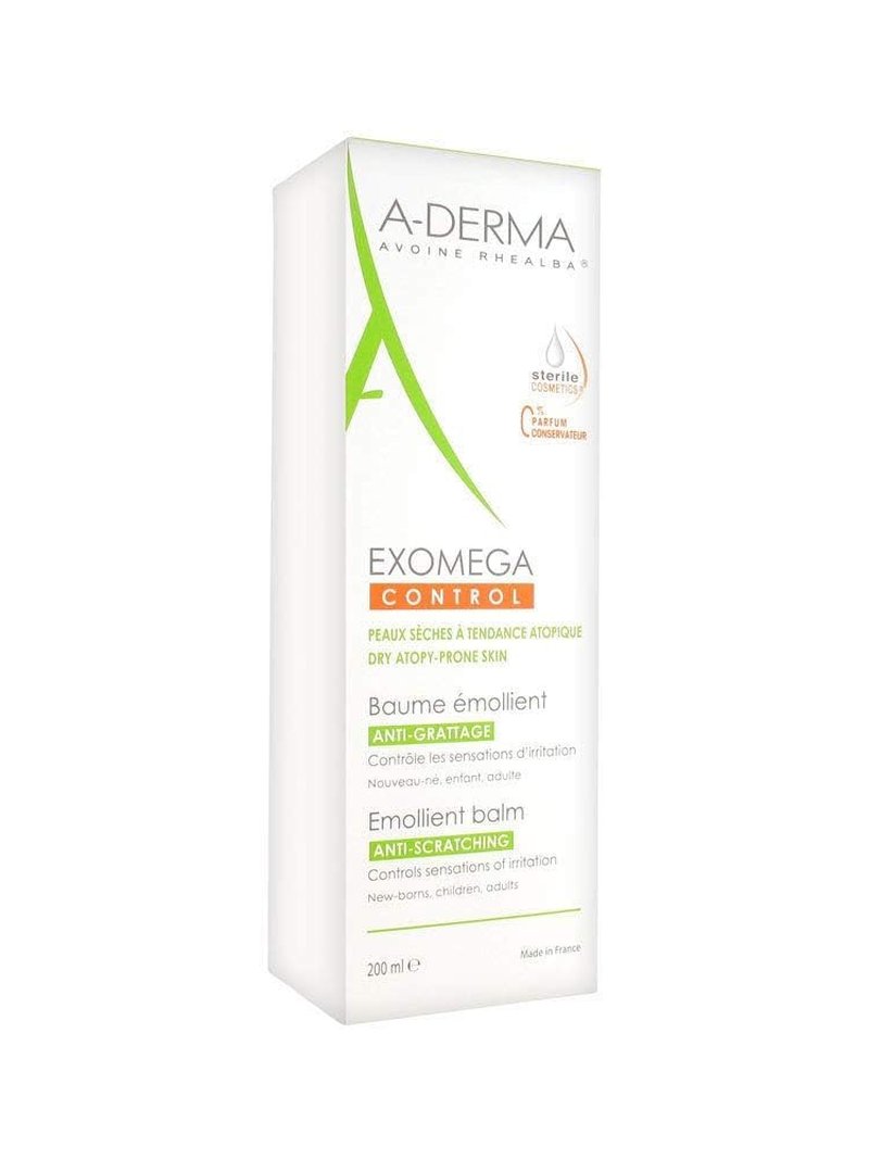 A-Derma Exomega Emollient Cream - Soothing Oat Milk Formula | 200ml