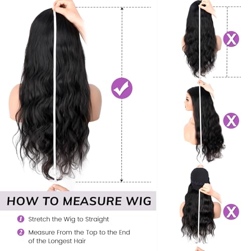 6x5 Lace Front Wig Human Hair Wig for Women 210% Density Body Wave Wear and Go Glueless Wigs Pre Plucked Pre Cut Lace Wigs Pre Bleached Tiny Knots Wig 22 Inch