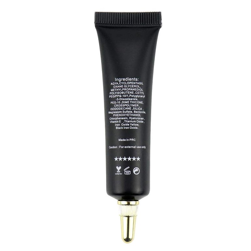 Fendy Eyeshadow Primer,Primer Face Makeup Eye Shadow Base,Anti-Aging Eyeshadow Primer Potion Waterproof Great for Oily Lids Primer (Light brown-02)