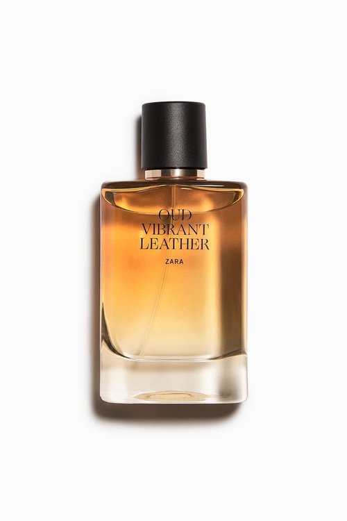 Zara Oud Vibrant Leather Cologne for Men EDP Eau De Parfum 100 ML (3.4 FL OZ)