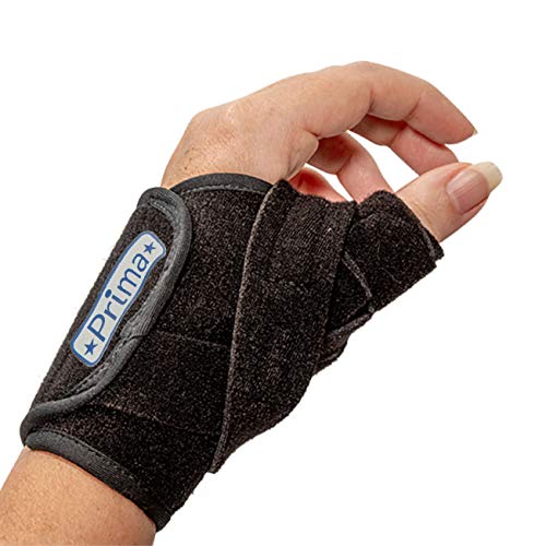 3pp Prima Thumb Brace, Adjustable Brace for CMC Thumb Arthritis and Other Injuries, Left Hand, Size Small