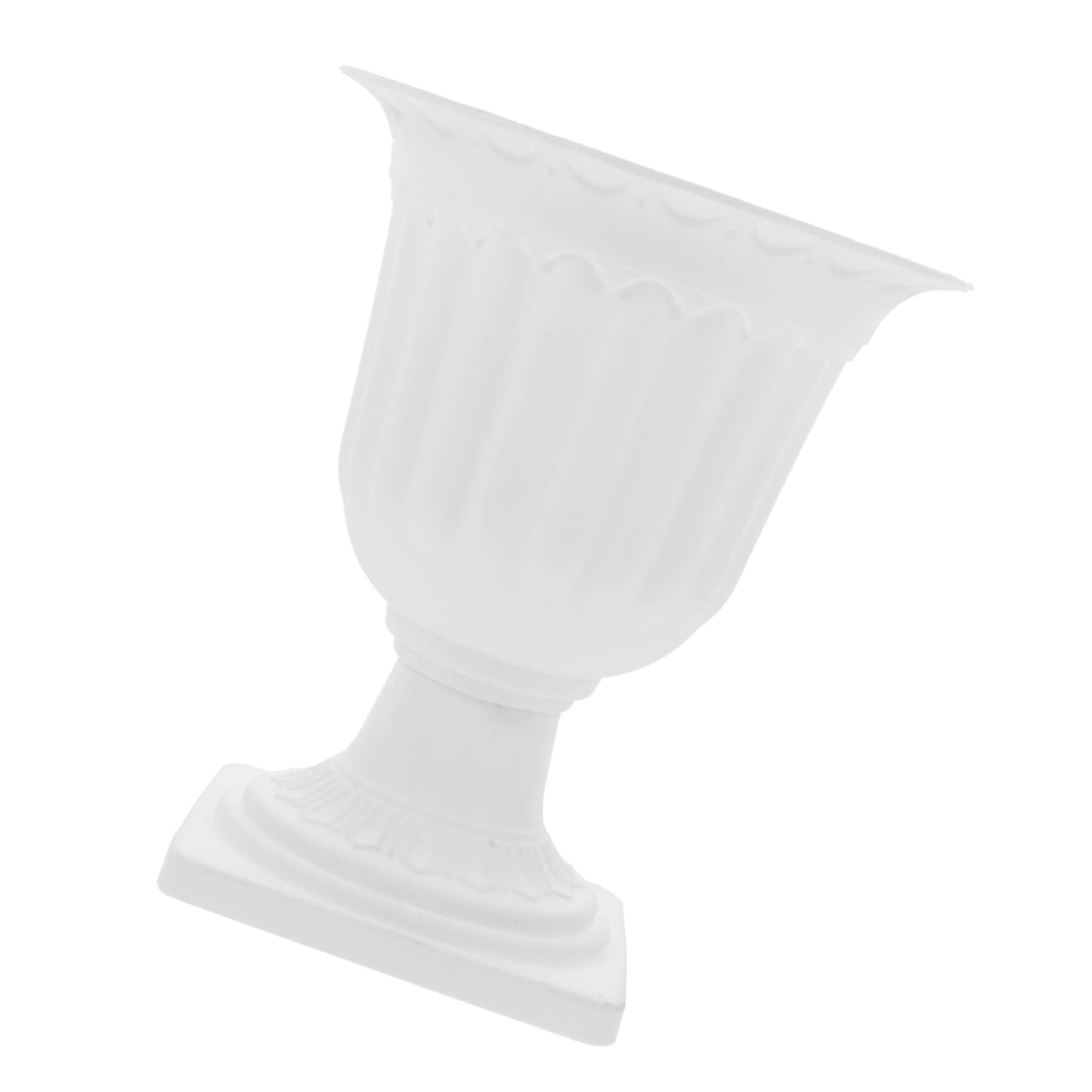 Abaodam Small Detachable Roman Style Planter 16.53X5.51X6.69In Decorative Garden Flower Pot for Succulents Porch Patio Indoor Outdoor Use