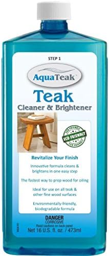 The Original 24" Spa Teak Shower Bench with Shelf & AquaTeak Two-Step Care Kit