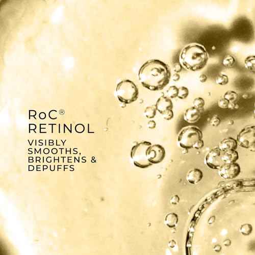 RoC Retinol Correxion Under Eye Cream for Dark Circles & Puffiness, Daily Wrinkle Cream, Anti Aging Skin Care Treatment Women and Men, 0.5 oz (Packaging May Vary)