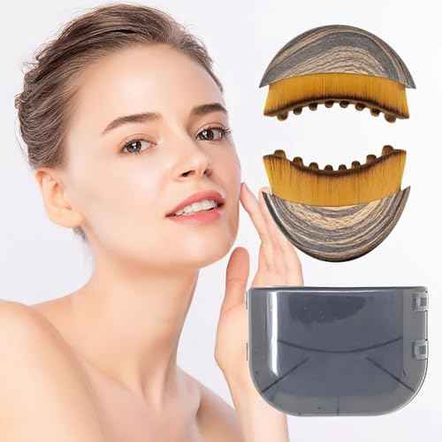 2025 New Lymphatic Contour Face Brush, Contour Face Brush for Lymphatic Drainage, Ergonomically Designed to Fit The Skin Precisely