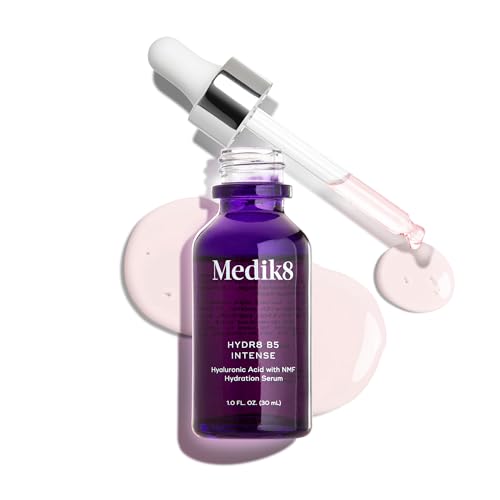 Medik8 Hydr8 B5 Intense - Hyaluronic Acid Serum - Moisturizing and Antioxidant Serum for Face - Smooths Fine Lines and Wrinkles - Vegan - 1.0 oz