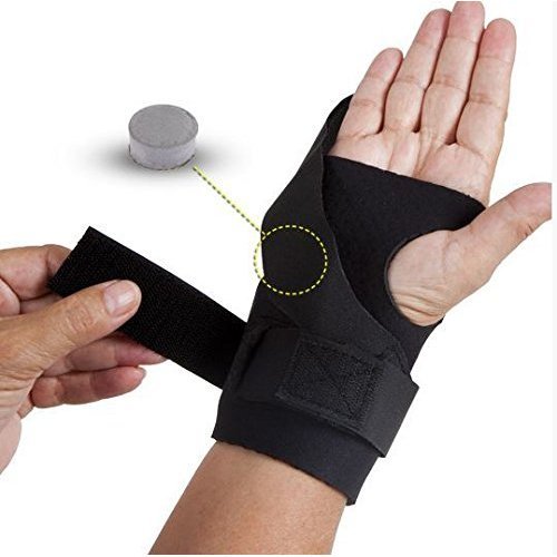 Comfort Cool Ulnar Booster Support Provides Compression for Ulnar Sided Wrist Pain. TFCC Tear Triangular Fibro-Cartilage Complex Injuries, Tendonitis or Repetitive Use Injury. Right Medium in Black