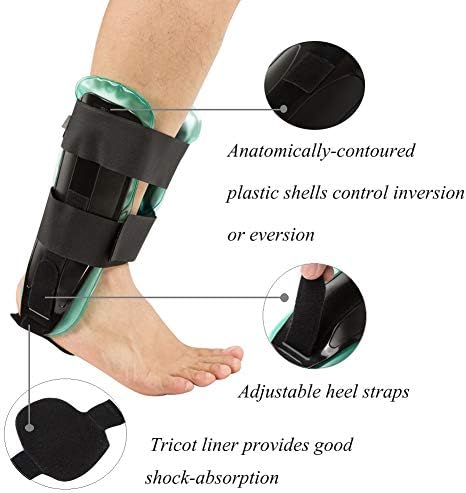 Medibot Air Gel Ankle Stirrup Brace Support Provide Stability and Cold Compress(Gel & Air)