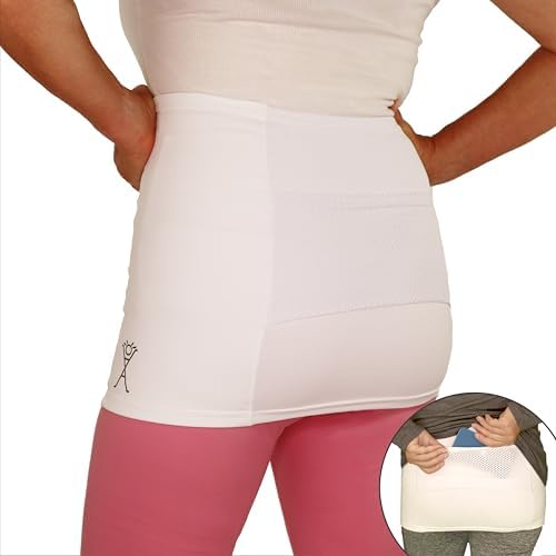 Alki Active® Hip Pain Relief Compression Band for Women - for Sciatic Nerve, Hip Flexor Strain, Torn Labrum, Arthritis, Bursitis, EDS, Fibromyalgia (X-Small)
