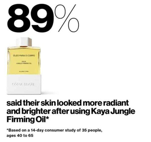 COSTA BRAZIL Oleo Para O Corpo - Kaya Jungle Firming Oil Travel Size