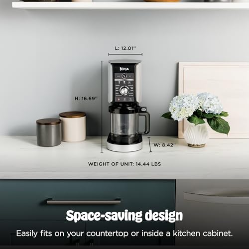 Ninja CREAMi Deluxe Ice Cream Maker, Treats and Frozen Desserts, Sorbet, Milkshakes, Yogurt and More, 11-in-1 Programs, XL Capacity, Includes Two 24-oz Family-Size Tubs, Silver, NC501