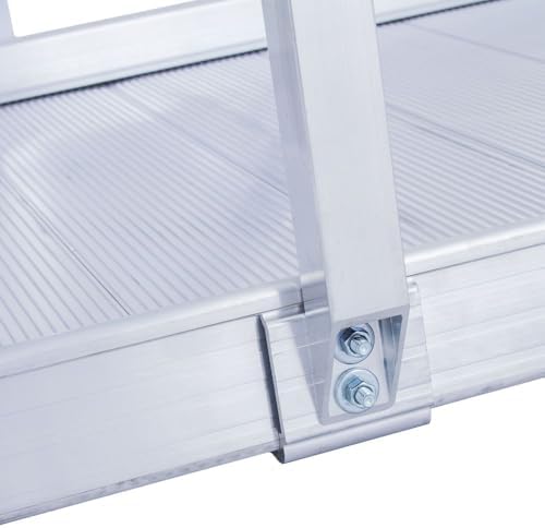 3' L Silver Spring Portable Wheelchair Ramp with Handrails, 850 lb. Capacity for Scooters, Walkers, Canes, Rollators - 3' L x 36" W