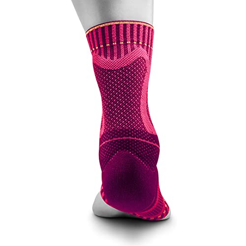 Bauerfeind Sports Achilles Support - Relieves the achilles tendon while running, jumping, and moving - Pink, 2X-Large