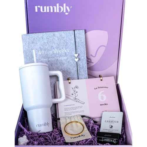 1st Trimester Mom-to-Be Essentials Box - Gift for Expecting Moms - Care Package with Essential New Mommy Items & Pregnancy Must-Haves - Perfect for Celebrating Motherhood & Welcoming New Life