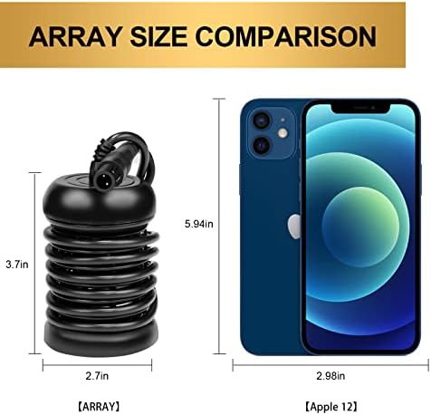 6-Pack Replacement Arrays for Ionic Detox Foot Spa Machines System, Portable Replacement Ionic Arrays for Detox Foot Spa Bath
