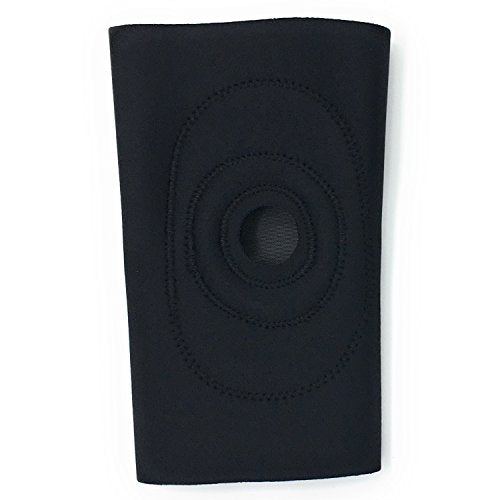 OTC Knee Support, Encircling Stabilizer Pad, Neoprene, Black, Small (Pack of 2)