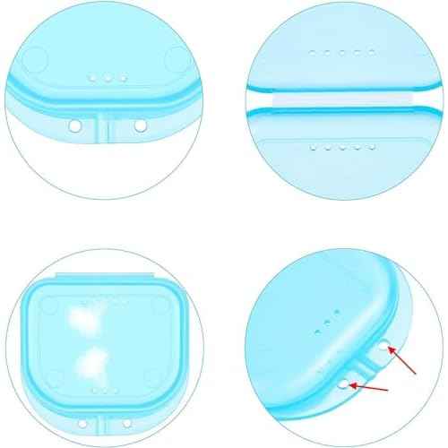 Mouth Guard for Grinding & Clenching Teeth with Portable Hygiene Case | Anti-Slip & Soft Hook Design BPA Free | Disposable & Ready to Use - No Need to Boil/Mold | One Size Fits All 10 Count