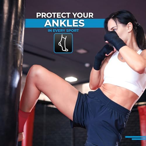 WYOX Ankle for Women, Men, and Youth - Plantar Fasciitis Brace, Ankle Support Brace for Men, Workout and Sports, Perfect for Stability and Support in All Activities