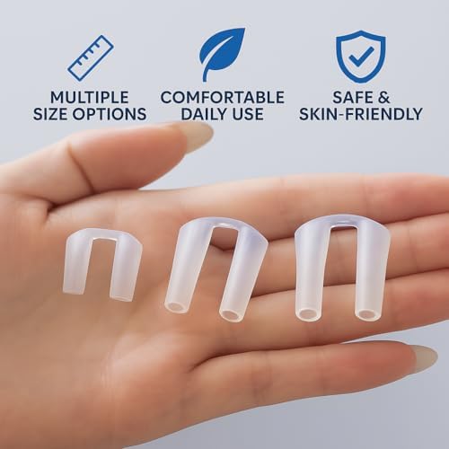 Nostril Retainer & Nose Splint for Rhinoplasty Recovery | Post‑Surgery Nostril Shaper & Support Device | 100% High Grade Silicone Nose Support for Deviated Septum & 24h Comfort (10)