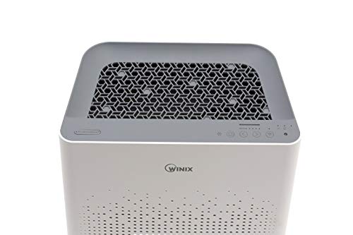 WINIX AM90 Air Purifier for Home Large Room Up to 1740 Ft² in 1 Hr With Air Quality Monitor, True HEPA, Carbon Filter and Auto Mode, Captures Pet Allergies, Smoke, Dust