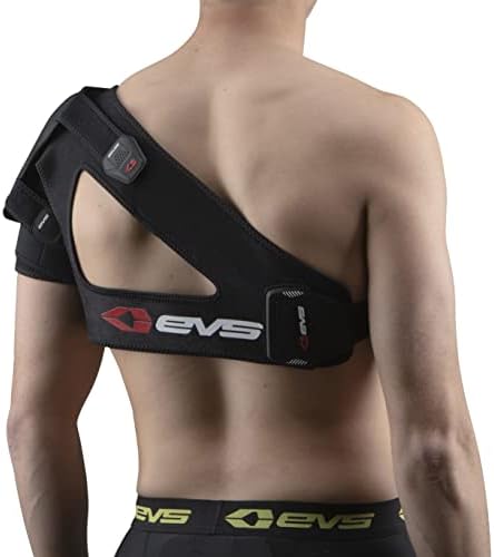 EVS SPORTS SB04 Shoulder Brace | Adjustable Compression with X-Strap Stabilizer for Injury Support