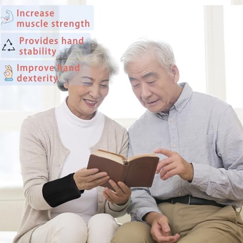 Wrist Weights for Tremors Hand Weighted Utensils for Hand Tremors Perfect Writing Weights & Hand Strengthening Tools for Parkinson’s Essential Tremors Patients
