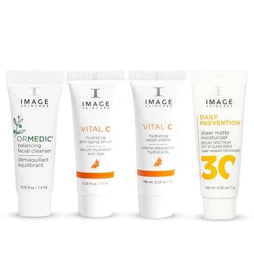 IMAGE Skincare, Five Star Favorites Introductory Skin Care 4 Step Regimen Set for Brighter, Healthier Looking Skin, Discovery Size