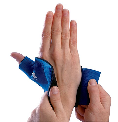 Rolyan Neoprene Wrap On Thumb Support, Wrist Compression Sleeve, Thumb Support, Thumb Brace Maximum Hand Function, Brace Support for Thumb Sprains and Strains from Sports Injuries, Right, Medium