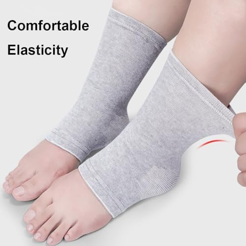 One Compress Bamboo Foot Sleeves, 2025 New Ankle Brace Protection Socks for Women, Ankle Compression Socks for Swelling Sprain Plantar Fasciitis Relief