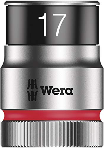 WERA 05004090001 8006 SC 1 Zyklop Hybrid Ratchet Set, 1/2" Drive, Metric, 13 Pieces