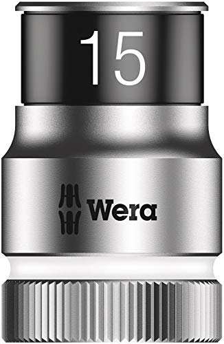 WERA 05004090001 8006 SC 1 Zyklop Hybrid Ratchet Set, 1/2" Drive, Metric, 13 Pieces