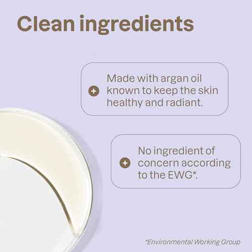 ATTITUDE Pregnancy Nourishing Body Cream, EWG Verified, Dermatologically Tested, Plant and Mineral-Based, Vegan Maternity Products, Argan Oil, 8 Fl Oz