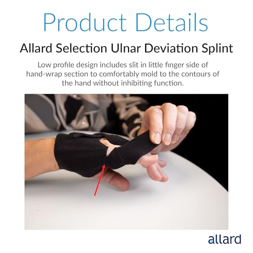 Allard Selection Ulnar Deviation Splint (Left, Medium 7.5" - 8.75")