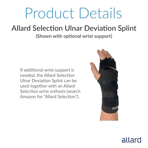 Allard Selection Ulnar Deviation Splint (Left, Medium 7.5" - 8.75")