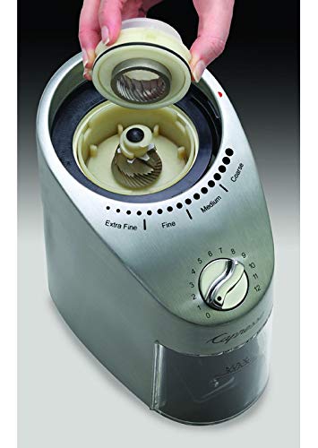 Capresso Infinity Plus Stainless Steel Conical Burr Grinder