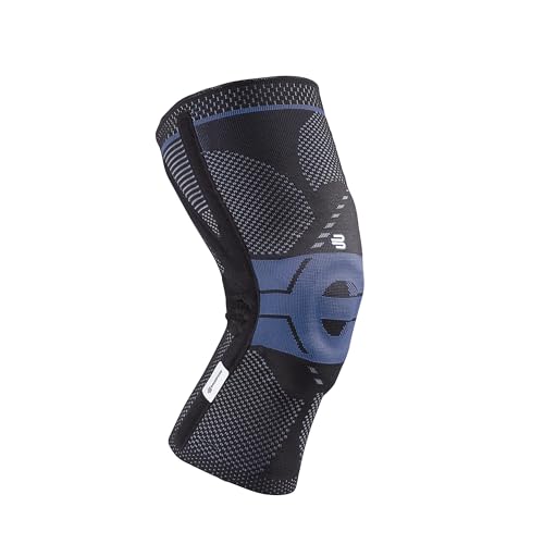 Bauerfeind - GenuTrain P3 - Patella Knee Support - For Misalignment of the Kneecap - Left Knee - Size 3 - Color Black