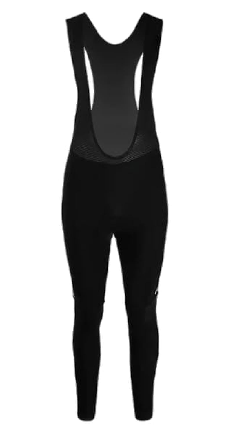 LE COL Men’s Pro Bib Tights | Sweat Wicking Cycling Pants | Aerodynamic Panels, Lightweight, Cuffed Ankles (US, Alpha, Small, Regular, Regular) Black
