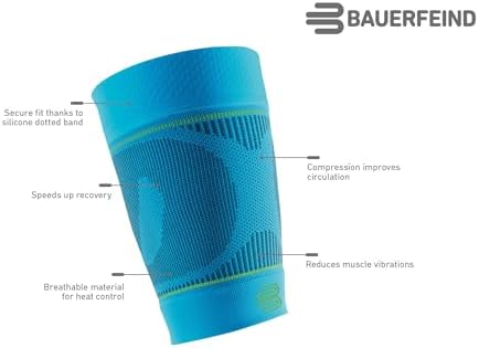 Bauerfeind Sports Compression Upper Leg Sleeves (1 Pair) - Thigh & HamstringCompression for Improved Blood Circulation