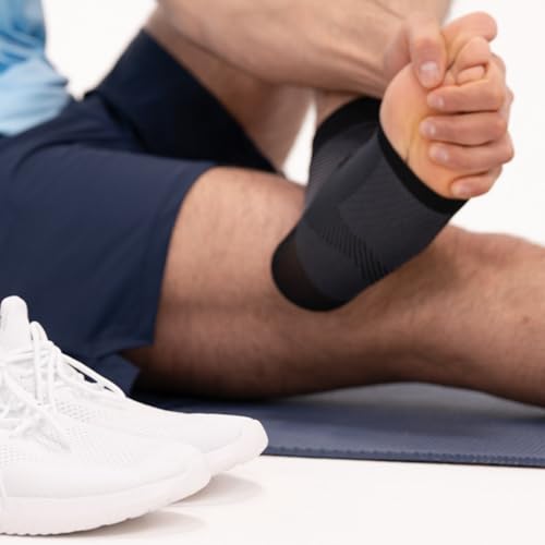 OS1st FS6 Plantar Fasciitis Foot Sleeve for Plantar Fasciitis Pain, Heel and Arch Pain, and Arch Support (XX-Large)