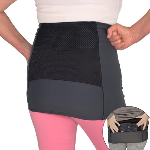 Alki Active® Hip Pain Relief Compression Band for Women - for Sciatic Nerve, Hip Flexor Strain, Torn Labrum, Arthritis, Bursitis, EDS, Fibromyalgia (Medium)