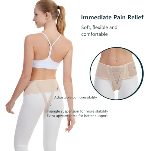 Pelvic Support Belt Uterus Support Belt Women's Brace for Treating Dropped Bladder, Uterine Prolapse, Vulvar Varicosities, Postpartum and Symphysis Pubis Dysfunction