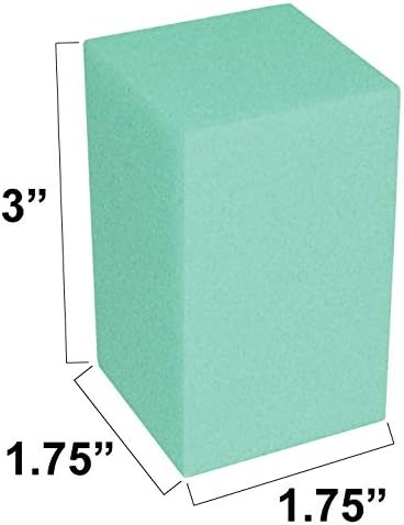 Rehabilitation Advantage Foam Block Hand Exercisers, Variety Set, 16 Count
