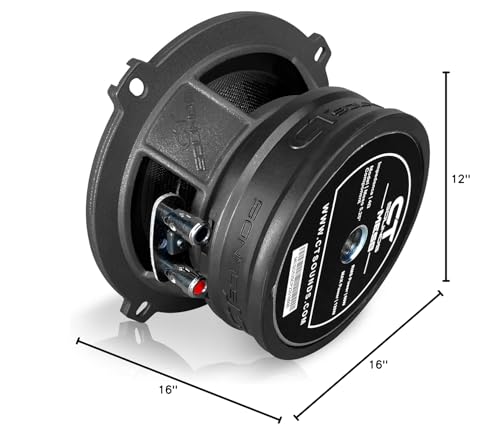 CT Sounds Meso 5.25” 240 Watt 2-Way Premium Component Speaker Set