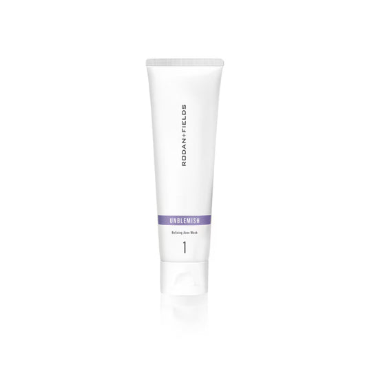 RODAN + FIELDS Unblemish Face Wash with Salicylic Acid | Gentle Exfoliating Facial Cleanser for Blemish-Prone Skin | Helps Reduce Shine & Breakouts for Women & Men | 125 ml