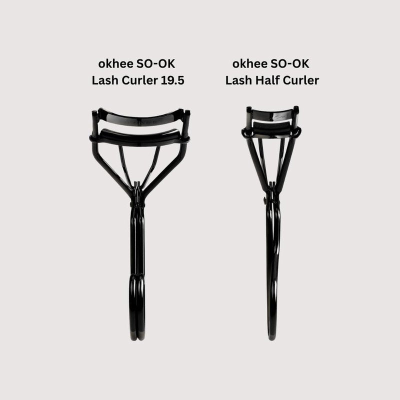SOO ADOR okhee SO-OK Lash Curler 19.5 – No-Pinch Eyelash Curler with Gentle 19.5 Curve for Precise, Pain-Free Curling – Professional Lash Tool Designed by Korea’s Top Makeup Artist
