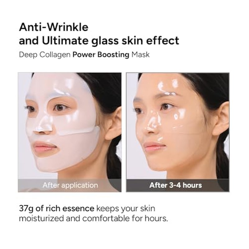 Deep Collagen Boosting Duo - Collagen Mask & Power Capsule Cream | Skincare Gift Set for Mom